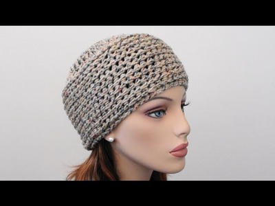 Crochet Beanie Hat - How to Crochet Beanie Hat