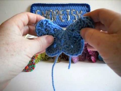 Crochet Butterfly Tutorial - Part 2
