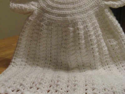 Crochet Christening Gown - video 3