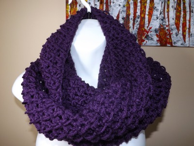 Crochet Circle or Infinity Scarf