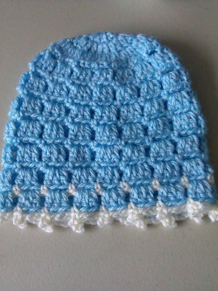 Crochet Easy and unique stitch hat tutorial