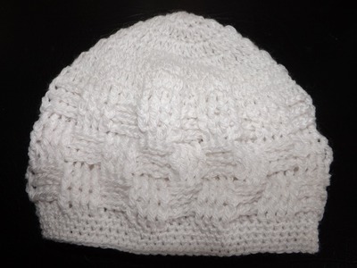 Crochet Gorrito Para Bebe' Recien Nacido