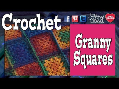 Crochet-Granny Square Color. Colour Change