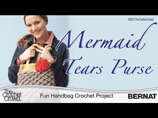 Crochet Mermaid Tears Purse - Part 1