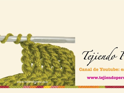Crochet: punto alto triple o triple vareta