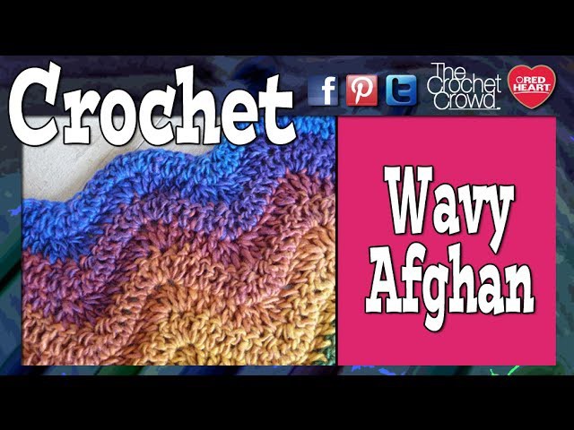 Crochet Ripple Afghan aka Wave or Ripple