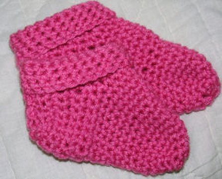 Crochet Toddler Bootie Slippers Crochet Geek