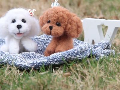 DIY Cute Poodle Plushie