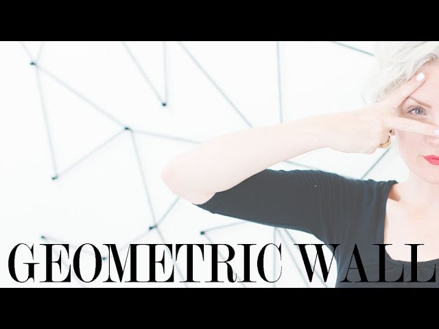DIY Geometric Accent Wall Tutorial