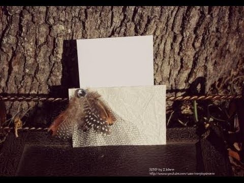 DIY Handmade Card: Quick card to make using Scrapbook.Cardstock Paper