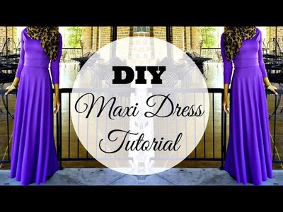 DIY | How to Make a Maxi Dress | Circle Skirt