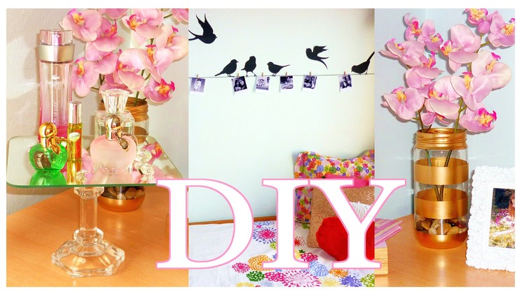 DIY ROOM DECOR ❤ Cheap & cute projects | LOW COST ideas!!