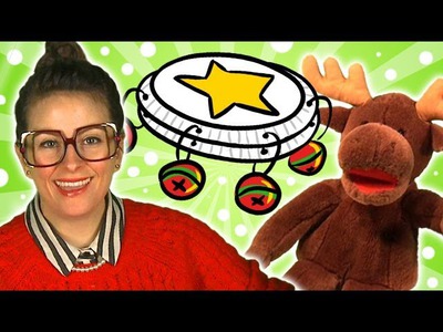 DIY Tambourine - Crafts for Kids w. Cool School & Marty the Moose!