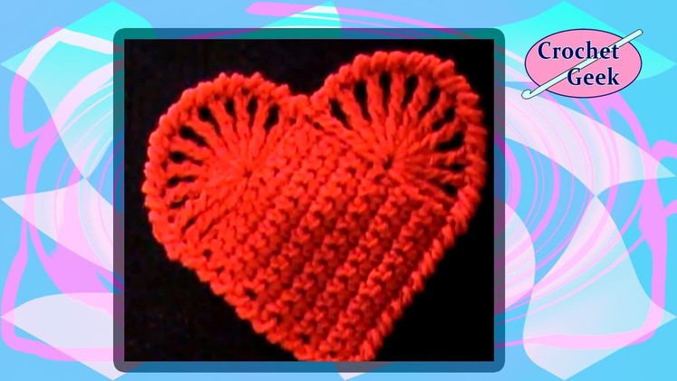 Easy Crochet Heart Crochet Geek