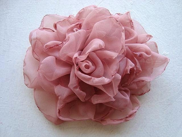 Easy Method, Beautiful Silky Flower # 2, Diy Fabric Flower Tutorial