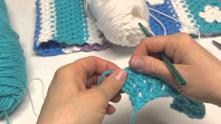Episode 155: How To Crochet the Snowy Princess Scarf