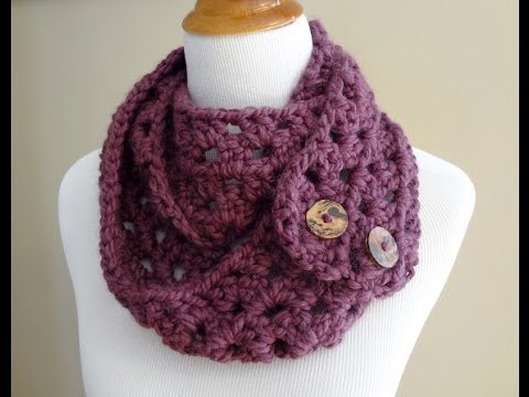 Episode 19: How to Crochet the Fiona Button Scarf