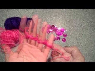 Finger Knitting for Childen | Scarf Project