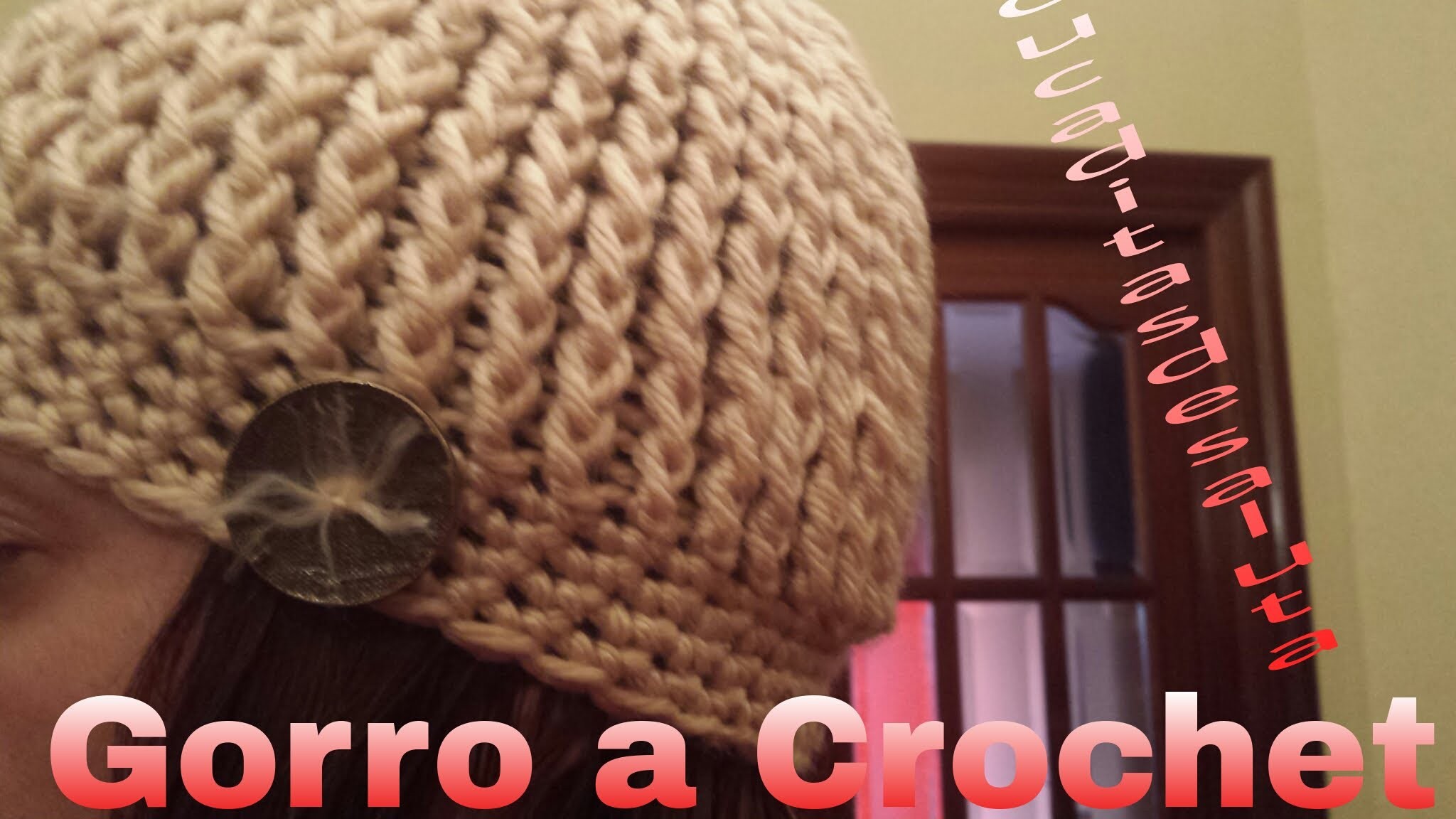 Gorro a Crochet ( Ganchillo ) English Subtitles ( Subtitulado Español)