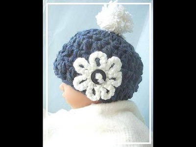 HOW TO CROCHET A 15 MINUTE CHUNKY STYLE BABY HAT