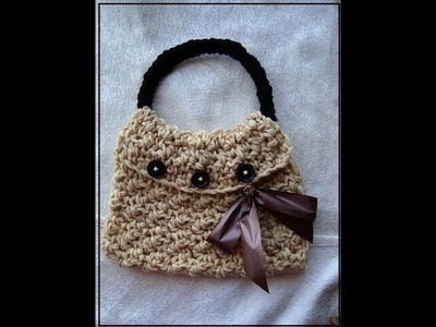 How to crochet a pebble stitch bag