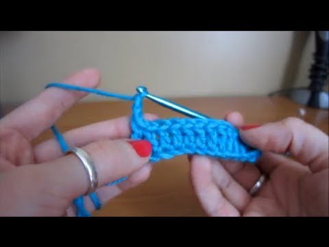 How to Crochet a Scarf - Double Crochet Stitch