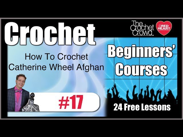 How To Crochet Catherine Wheel Stitch - Right Hand