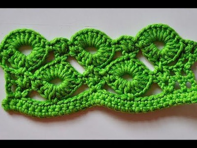 How to Crochet * Crochet Stitch "Rings of Love"