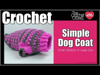 How To Crochet Dog Sweater