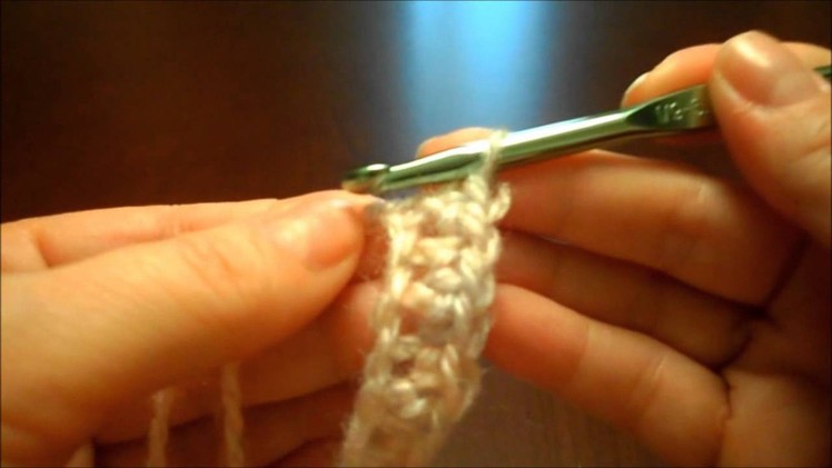 How to Crochet Easy Fashion Scarf Part One