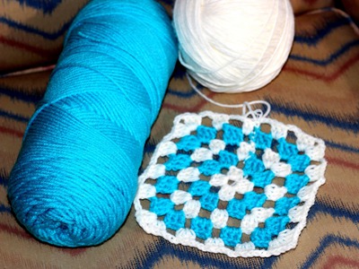 How To Crochet for Beginners #4: Easy Afghan.Throw.Blanket