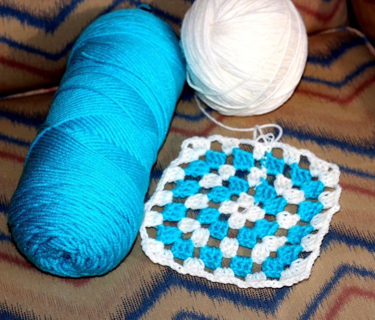 How To Crochet for Beginners #4: Easy Afghan.Throw.Blanket