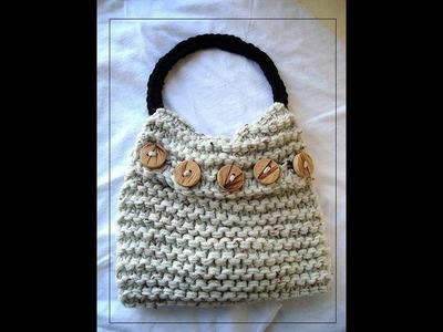 HOW TO CROCHET ROUND BAG HANDLES