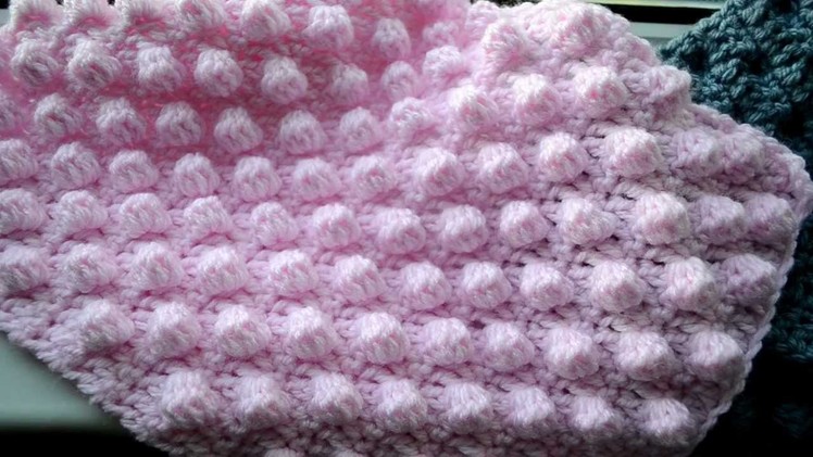 How to crochet the bobble stitch - Part 1 of 5 - Crochet Lessons