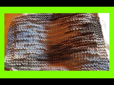 How to Knit a Dishcloth