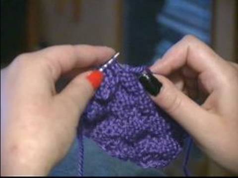 How to Knit a Scarf : How to Do the Basket Weave: Scarf Knitting