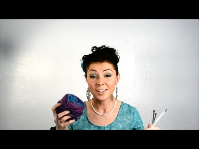 How to Knit - Absolute Beginner Knitting, Lesson 1 - Even if You're Clueless!