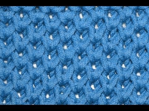 How to knit Honeycomb Brioche Stitch * Knitting Stitches