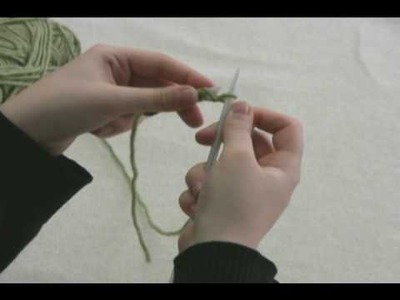 How to Knit: Knit Stitch