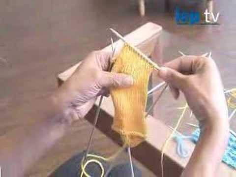 How to Knit Socks, part 3 Turn Heel.Shape heel gu
