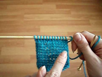 How to Knit: Stocking Stitch, aka Stockinette Stitch