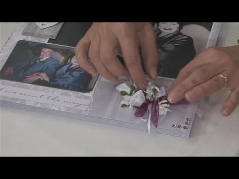 How To Lay Out A Wedding Scrapbook