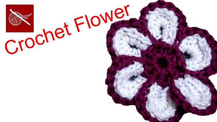 How to make a Cheerful Crochet Flower - Crochet Geek May 29 Video
