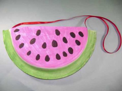 How to make a fun Summer Watermelon Letter Holder - EP