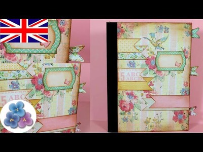 How to Make a Scrapbooking Cover DIY Scrapbook Book Covers Personalised Books Mathie