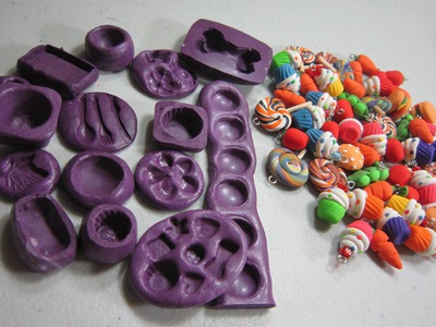 How to make silicone molds for polymer clay miniatures - EP