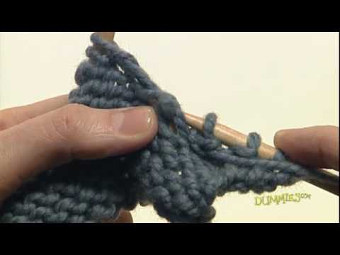 How to Pick Up a Dropped Stitch in Knitting For Dummies