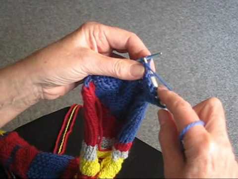 HOW TO PURL IN THE BACK OF A STITCH
