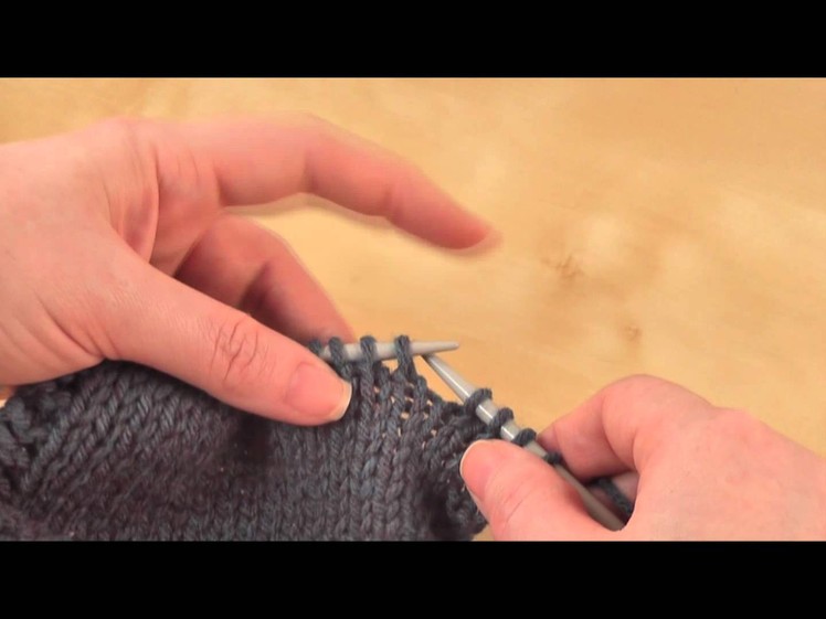 How to: Slip. Slip. Knit. (ssk)