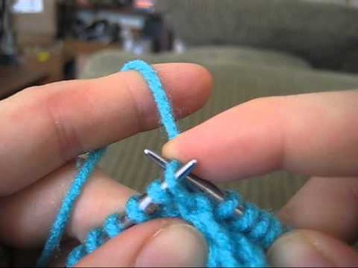Increasing Knit Stitches: M1 (Make One)